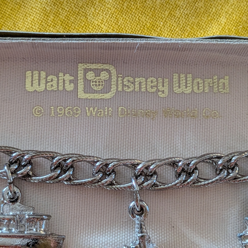 Walt Disney World Silver Charm Bracelet